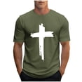 thumbnail image 1 of Camisetas de Manga Larga para Hombres Nueva Moda Casual Impresión Deportiva Camiseta, Top de Cuello Redondo de Poliéster de Algodón para el Uso Diario, 1 of 1