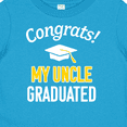 thumbnail image 4 of Inktastic Congrats My Uncle Graduated with Cap Boys or Girls Baby T-Shirt, 4 of 5