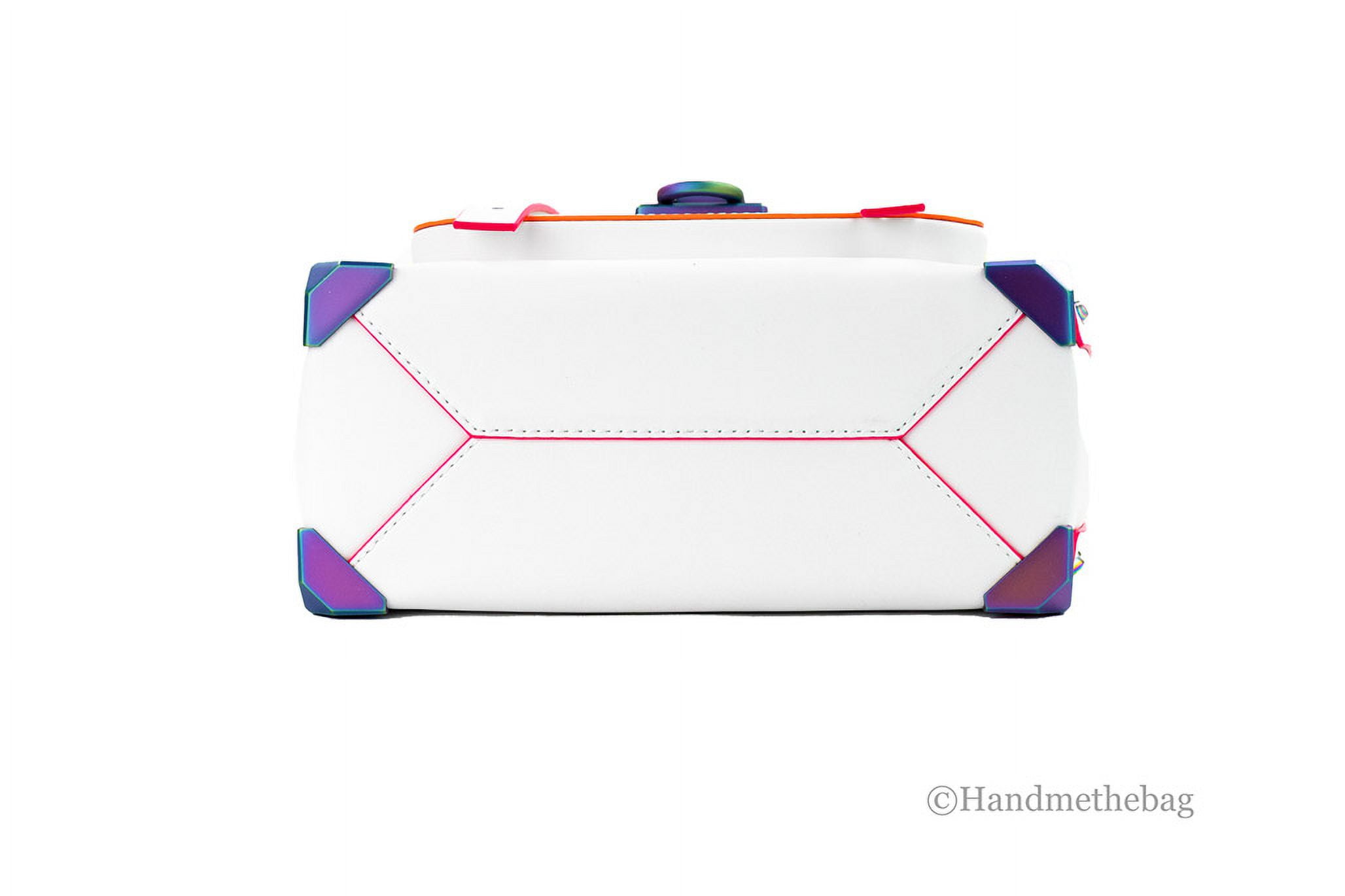 ●CROSS CONTRAST COLORS　2点セット Michael Kors Manhattan Small Contrast-trim Leather Crossbody Bag