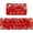 Christmas-leaves, variant on Christmas Kitchen Rugs Set of 2,Red Truck Christmas Tree Kitchen Mat for Floor,Winter Holiday Non-Slip Washable Kitchen Sink Mats Kitchen Decor Doormat Runner Rug