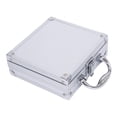 thumbnail image 1 of Estuche para herramientas de aleación de aluminio, gran capacidad, con cerradura, multiusos, organizador, caja de almacenamiento para viajes, hogar,, 1 of 8