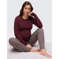 thumbnail image 3 of Remera CRZ YOGA Butterluxe de Maternidad Manga Larga Roja Talle L, 3 of 6
