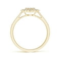 thumbnail image 2 of ANGARA Natural Pressure-Set Diamond Engagement Ring in 14K Yellow Gold for Women (Size-2.7mm| Color-K| Clarity-I3) | April Birthstone, Anniversary, Jewelry Gift for Women | Natural Diamond Ring, 2 of 9