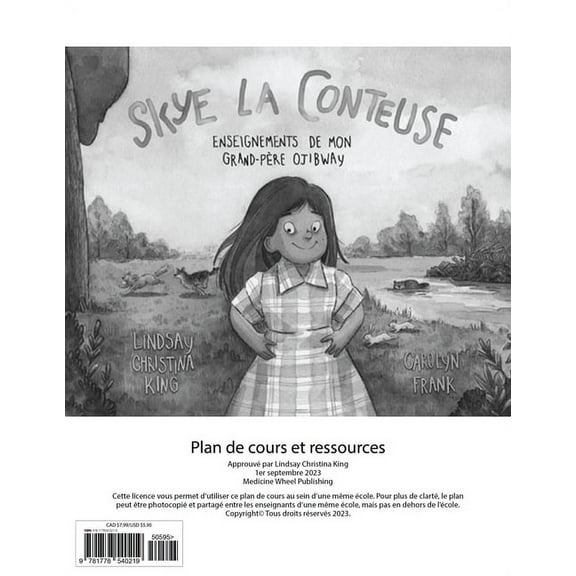 Skye La Conteuse Plan de Cours: Enseignements de Mon Grand-PÃ¨re Ojibway, (Loose Leaf)