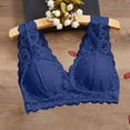 thumbnail image 6 of REORIAFEE Wireless Bras for Women Padded Pull on Wide Strap No Underwire Push up Bralette Comfortable Lace Bras L-2XL, 6 of 7