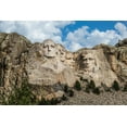 thumbnail image 2 of Galloimages Online 18x13 White Modern Wood Framed Museum Art Print Titled - Mount Rushmore In Day, 2 of 4