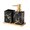 Black, variant on Convenient Toiletries Liquid Lotion Emulsion Travel Liquid Toner Sample Shampoo Bottle Pumps Press Bottle
