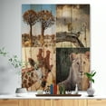 thumbnail image 2 of Art Design - Collage Faune Safari Africain, 2 of 5