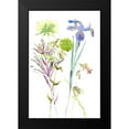 thumbnail image 2 of Wang, Melissa 13x18 Black Modern Framed Museum Art Print Titled - Watercolor Floral Study II, 2 of 5