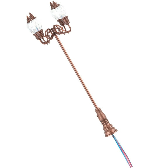 unbranded  2 Pcs Micro Landscape Garden Solar Deck Lights Mini Table Lamp Street Child