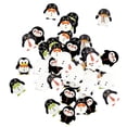 thumbnail image 3 of HOMYL 3x100Pieces Penguin Shapes Wood Buttons for Sewing Crafting 25mm 3 Pcs, 3 of 8