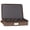 Brown Heather, variant on Keepsakes Zip-Top Storage Box with Trays - Heavy Duty Polyester- Reinforced Handles - Stackable Design - Indoor Storage, Graphite
