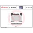 thumbnail image 4 of Brembo OE P50073 Low-Met Brake Pads for Mercedes-Benz C-Class and SLK Models, 4 of 4