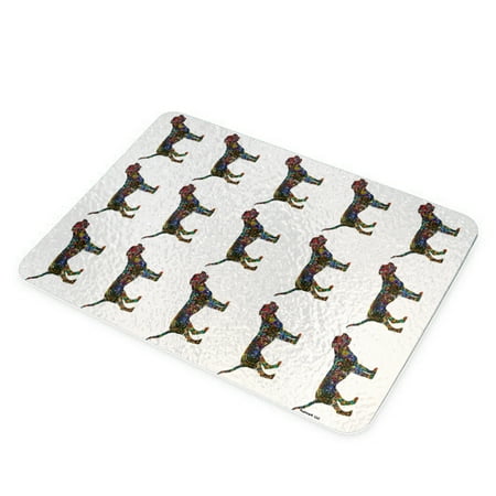

KuzmarK Glass Cutting Board - Bull Mastiff Dog