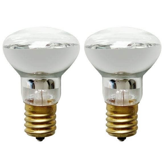 Set of 2 R39 E17 Replacement Light Bulb Motion Lamp 30 Watt Reflector Type