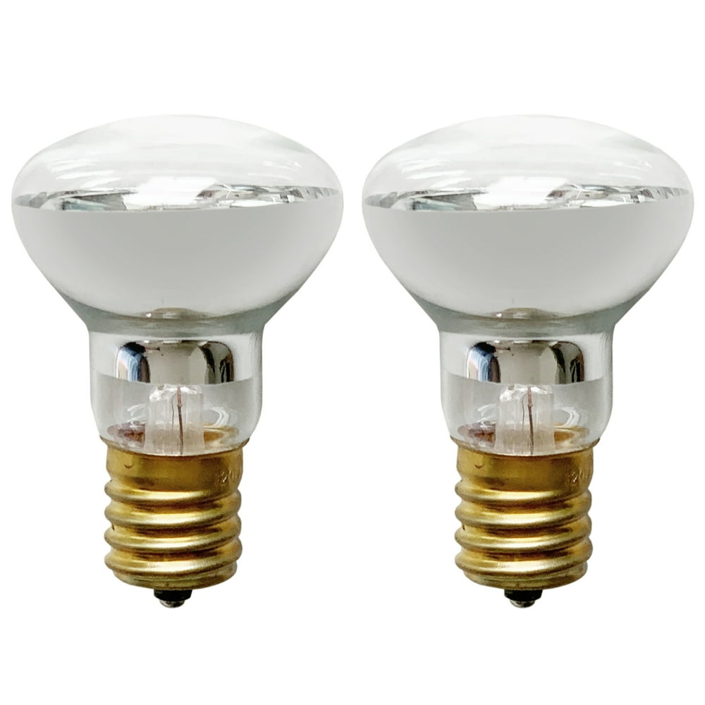 Set of 2 R39 E17 Replacement Light Bulb Motion Lamp 30 Watt Reflector