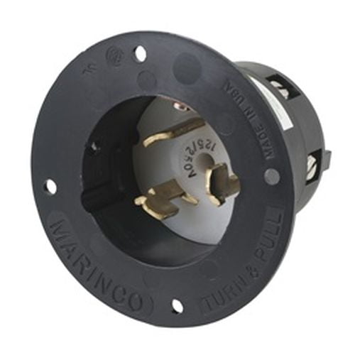 Marinco CS6375 50A 125/250V FLANGED