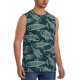 thumbnail image 2 of Balery Fish Style Camisetas sin mangas para hombre, absorbe la humedad y protege contra el mal olor.-Small, 2 of 7