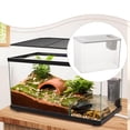 thumbnail image 1 of Hábitat para terrario de reptiles, con completa, tanque de cría, caja de alimentación, pecera pequeña para peces de agua dulce, cangrejos de Tapa blanca, 1 of 10