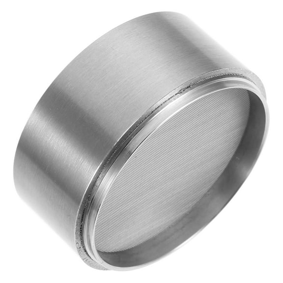 WORGEOUS  Drum Sieve Sieves Mesh Filter Experimental Screen Gaskets Silver