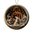 thumbnail image 2 of Nativity Scene Ornaments, Christmas Hanging Decor For Trees, Nativity Ornaments For Christmas Tree, Christmas Hanging Ornament, The Birth Of Jesus Decor, 2 of 7