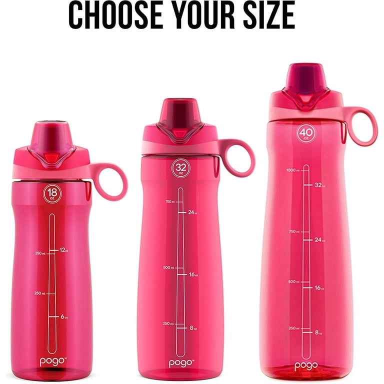 Promotional Water Bottles | 32 oz. Guzzler Flip Straw Water Bottle