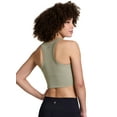 thumbnail image 3 of RBX Active Women's Buttery Soft Squat Proof Yoga Set Sleeveless Crewneck Longline Sports Bra Top, 3 of 4