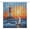 style-1, variant on Lighthouse Coast Scenery Shower Curtain Modern Home Bathroom Bathtub Decor Waterproof Fabric with 12PCS Hooks