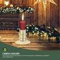 thumbnail image 4 of Weiweiguan 10 Pcs Simple Plastic Candlesticks Decorations Household Plastic Candle Decors, 4 of 6