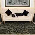 thumbnail image 3 of Sphinx Huntley Area Rug 19108 Casual Grey Damask Flowers 3' 6" x 5' 6" Rectangle, 3 of 3