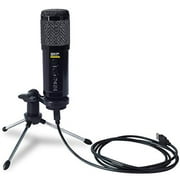 SKP PRO AUDIO Podcast 400U Professional Condenser USB Cardioid Microphone with Table Stand Included