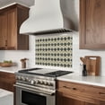 thumbnail image 4 of Mi Alma Beige Black Geometric Peel & Stick Vinyl Backsplash Tiles 5x5, 24 pcs, 4 of 14