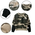 thumbnail image 5 of Esaierr Kids Toddler Boys Sweatshirt Cotton Crewneck Long Sleeve Winter Comfort Sweatshirt for 1-9Y, 5 of 6