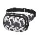 thumbnail image 2 of Fotbe Black And White Sheeps Cangurera Cuadrada con Estampado de Doble Capa, Bolsa de Cintura Ajustable Mini para Hombres y Mujeres, 2 of 9