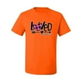 thumbnail image 2 of Wild Bobby Loved John 3:16 Inspirational/Christian Men Graphic Tee, Orange, 3X-Large, 2 of 6