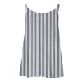 thumbnail image 4 of HAPIMO Women's Summer Tank Tops Stripe Print Tops V-Neck Blouse Trendy Comfy Camisole Casual Loose Camis Sleeveless Shirts for Girls Gray XXL, 4 of 5