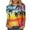 Pink, variant on DailyTrove Women's Sunset Palm Tree Print Short Sleeve T-Shirt - Casual Loose Tee, Tropical for Beach Vacations & Gatherings