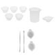 thumbnail image 1 of 11 Piezas De Silicona Que la vaso De Agitador De Resina Líquida Joyería Que Hace Herramientas, 1 of 9