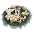 thumbnail image 3 of Guirnalda de Navidad Guirnalda de pino artificial Corona de puerta de Navidad con lazo para decoraciones navideñas, 3 of 8
