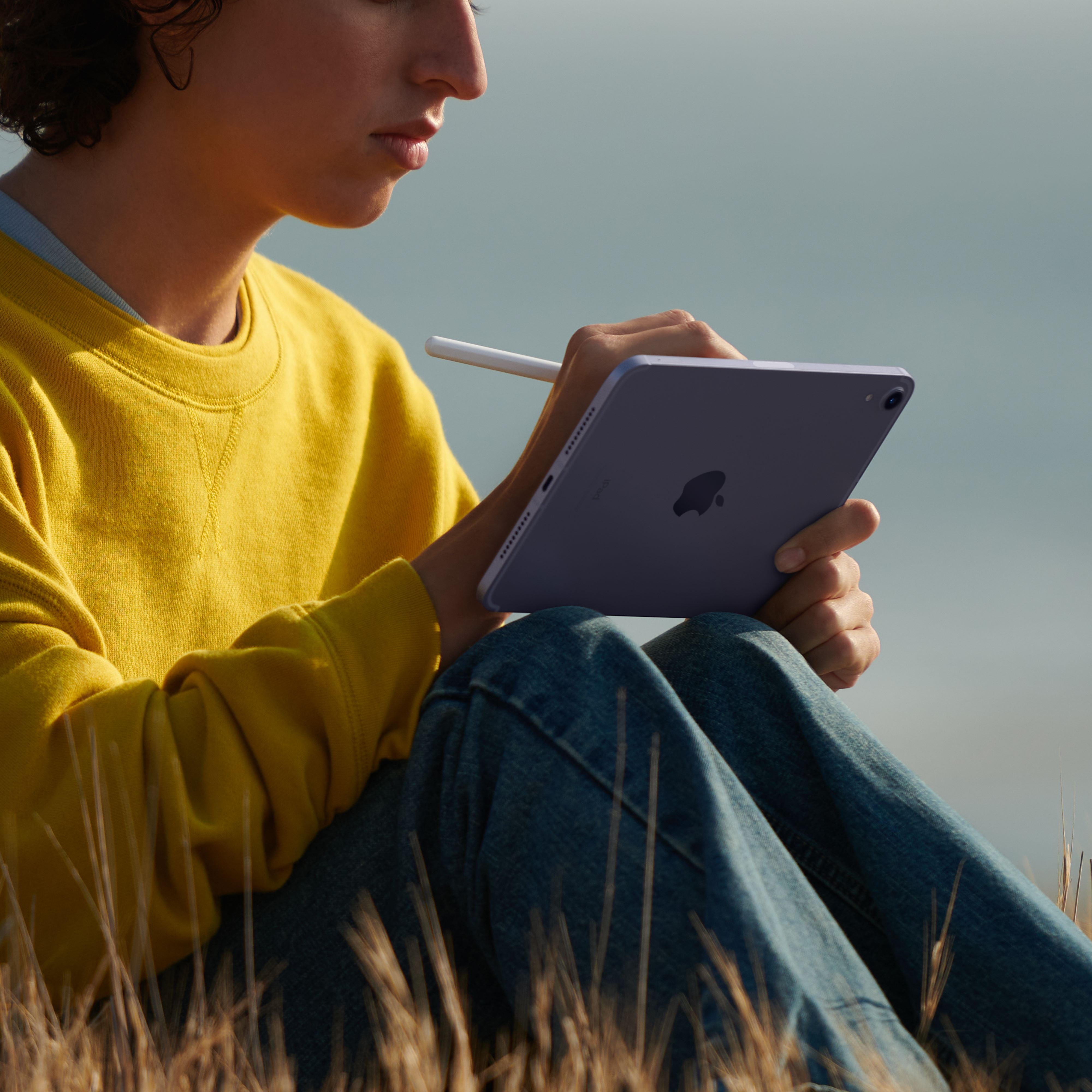 2021 Apple iPad Mini Wi-Fi + Cellular 64GB - Purple (6th 