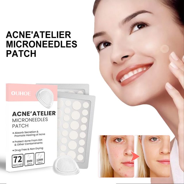 Patch 72 Pcs Invisible Makeup Close Up Patch Clean Breathable Concealer Clean