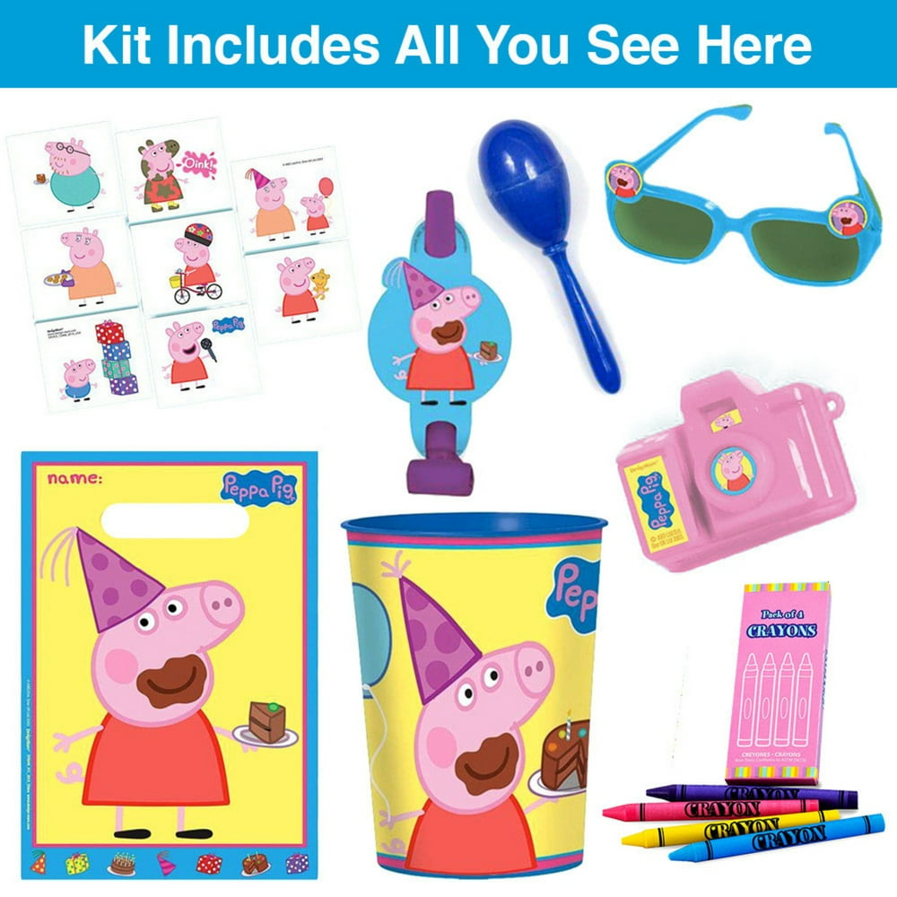 Peppa Pig Deluxe Favor Goodie Bag (1)