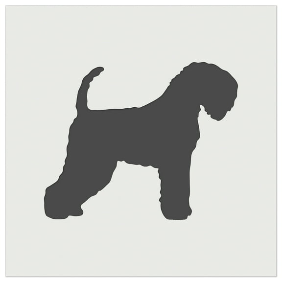 Soft Coated Wheaten Terrier Dog Solid DIY Cookie Wall Craft Stencil - 5.5 Inch