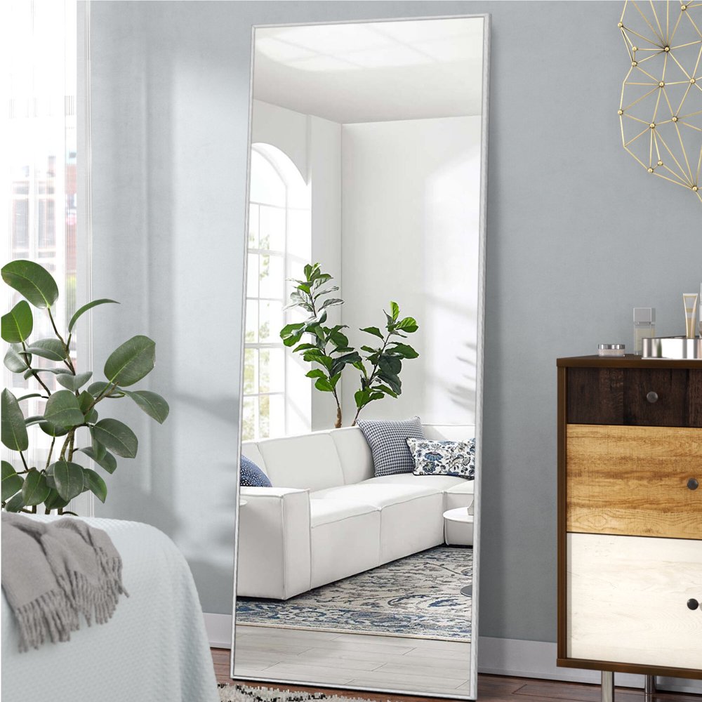 NeuType Large Floor Mirror Wall Mounted Mirror Full Length Mirror
