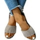 thumbnail image 3 of Sandalias Para Mujer Casual Mujer Zapatillas Mujer Sandalias Zapatos Verano Playa Viaje Zapatillas Bling Sandalia Minnieouse AP007692-03, 3 of 6