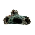 thumbnail image 2 of Tronco de árbol hueco para escondite de reptiles, decoración para acuario, pecera, tronco hueco de resina A, 2 of 9