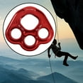 thumbnail image 4 of Paw Rigging Plate Heavy Duty Metal Rope Bridge Attachment Multi Anchor Plate Red, 4 of 9