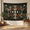C, variant on XaaKee Tapestry Wall Hanging, Midnight Fungal Symphony Celestial Botanical Pattern High-Quality Polyester Bedroom Tapestry, 60x40Inch