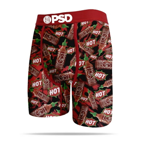 

Men s PSD Red HFF Hot Bottles Boxer Briefs - 2XL