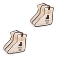 thumbnail image 3 of Matsuzay Bolsa de arranque con cremallera Almacenamiento debajo de la cama Protector de dormitorio Suministros Bolsa portátil Adultos Niños Beige S 2Conjunto, 3 of 6
